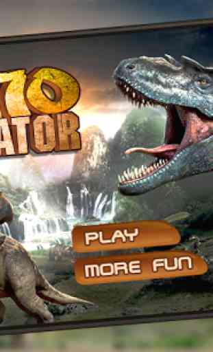 En colère Dino Sim Dino Hunter 1