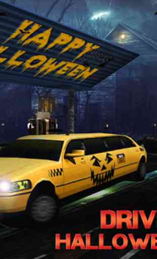 Halloween Nuit Taxi Chauffeur 2