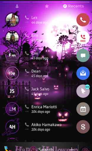 Halloween Pink Phone Dialer 3