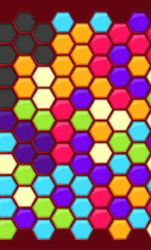 Hexagon Color Match (puzzle) 1