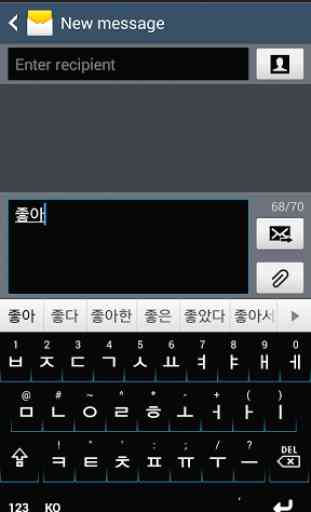 Korean for Sweet Keyboard 2