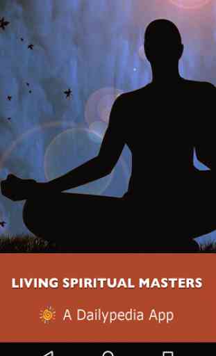 Living Spiritual Masters Daily 1