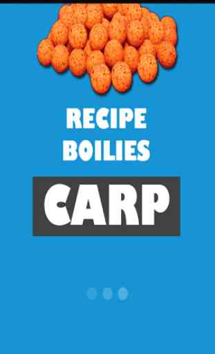 Recipe Boilie Carp 1