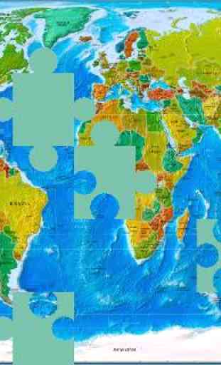 The World Map Puzzle 3