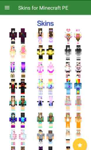 Top Skins for Minecraft PE 2