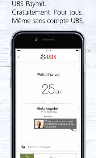 UBS TWINT – l’app de paiement 1