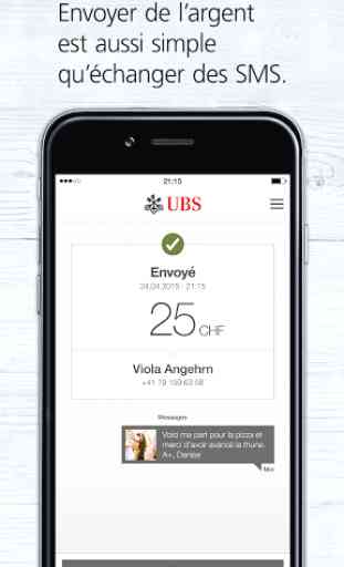 UBS TWINT – l’app de paiement 2