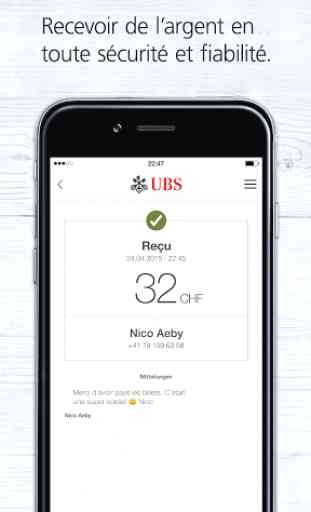 UBS TWINT – l’app de paiement 4