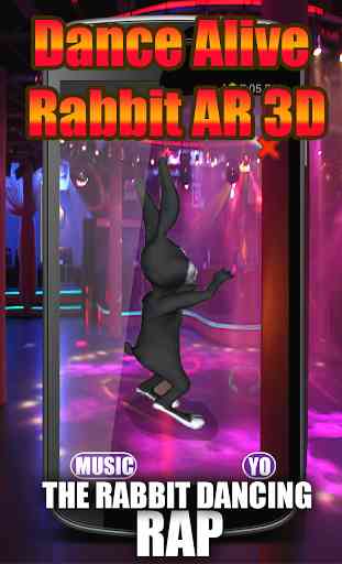 Vivant Danse lapin AR 3D 2