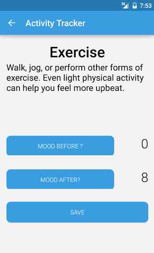 Activity Mood Tracker 2