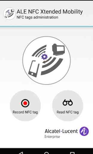 ALE NFC Admin Xtended Mobility 1