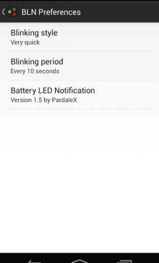 Battery LED Notification 2