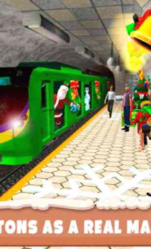 Christmas Train Driving Sim 4