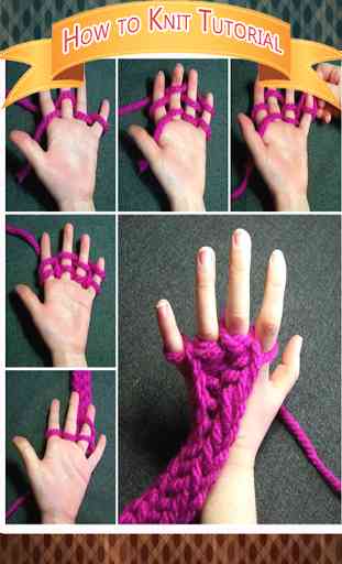 Comment tricoter tutoriel 1
