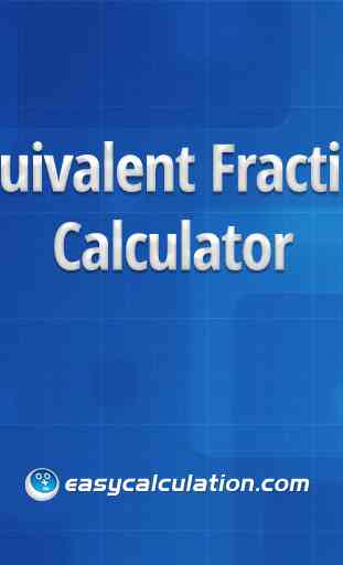 Equivalent Fraction Calculator 2