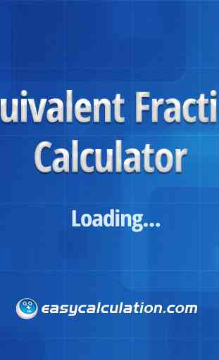 Equivalent Fraction Calculator 4