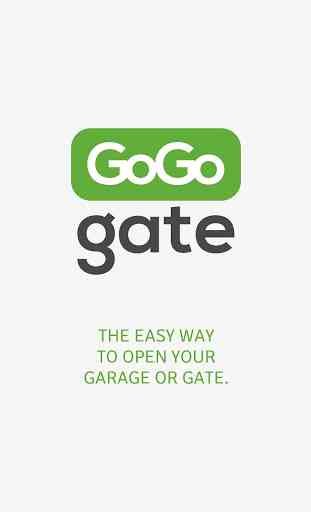 Gogogate - Open garage door - 3