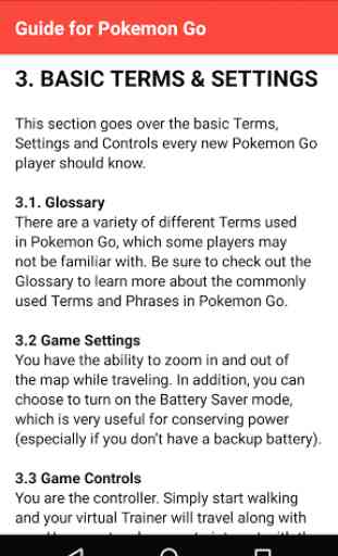Guide pour Pokemon Go 2
