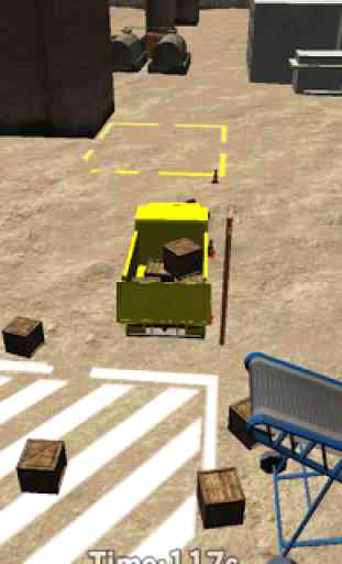 Heavy truck parking mania 3D 3