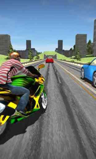 Highway Traffic Moto Rider 3D 1