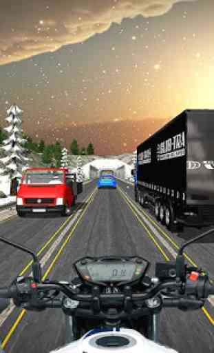 Highway Traffic Moto Rider 3D 2