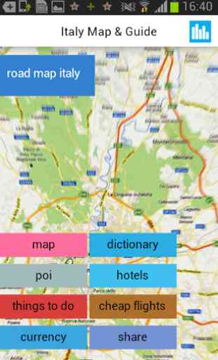 Italie offline feuille route 1