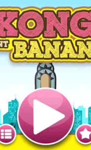 Kong Want Banana: Gorilla game 3