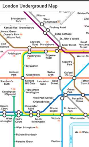 London Underground Map 3
