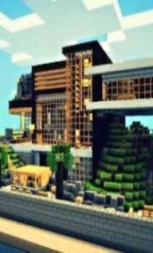 Luxury house for Minecraft 3