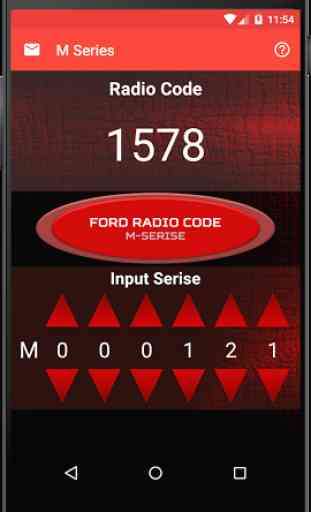 MFord Radio Code 3