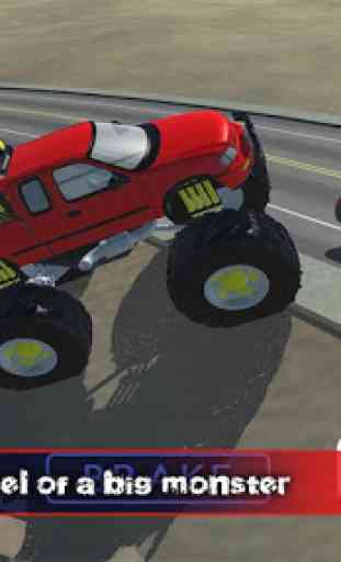 Monster Car Hill Racer 3D 1