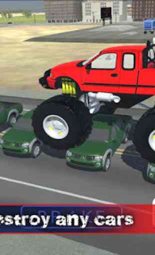 Monster Car Hill Racer 3D 3