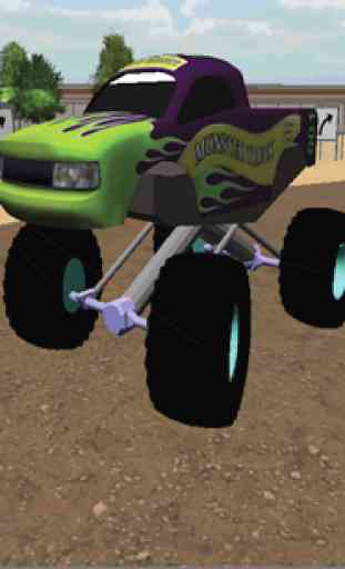 Monster Truck Stunts 3D 3