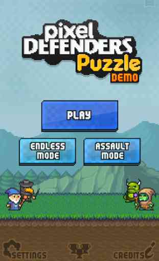 Pixel Defenders Puzzle DEMO 1