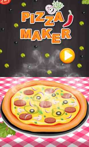 Pizza Maker Cooking Chef Kids 1