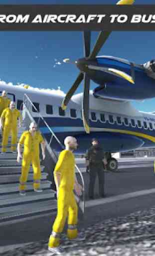 Police Airplane Transporter 3D 1