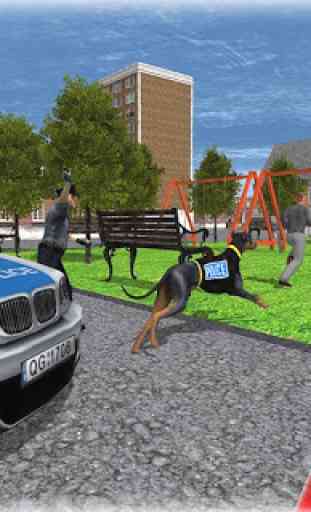 Police Dog attack crime city 1