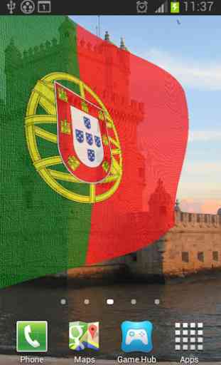 Portugal Flag Live Wallpaper 1