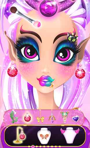 Princesse Monstre Maquillage 4