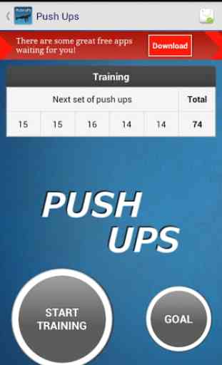 Push Ups - Fitness Trainer 1