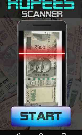 Rupees Scanner (Prank) 2