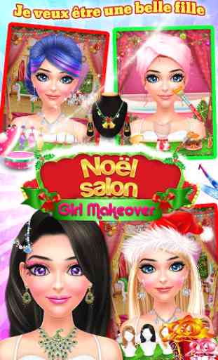 Salon de Noël Girl Makeover 4