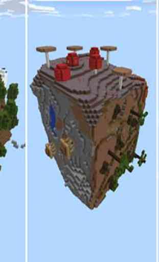 The Worlds map for MCPE 2