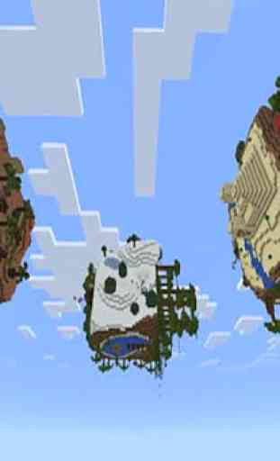 The Worlds map for MCPE 3