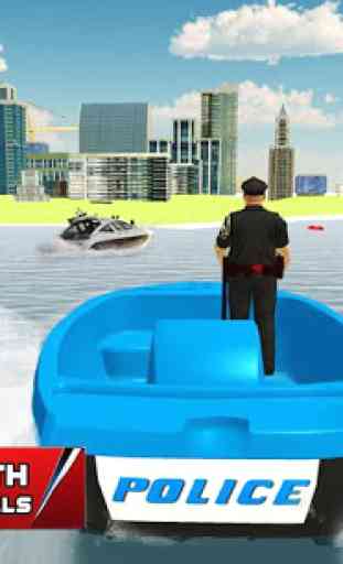 Transporteur police bateau mer 2