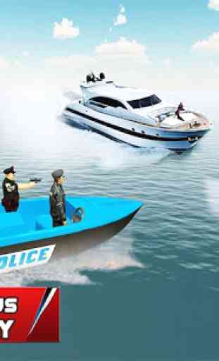 Transporteur police bateau mer 4
