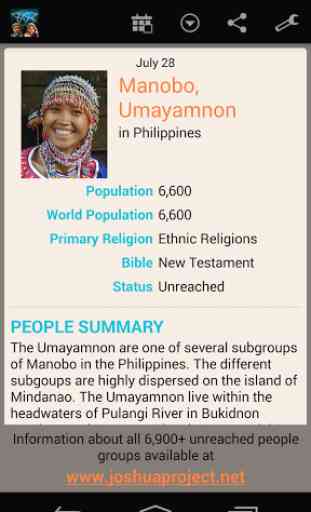 Unreached of the Day 2