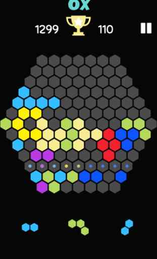 6x Puzzle Hexagon 2
