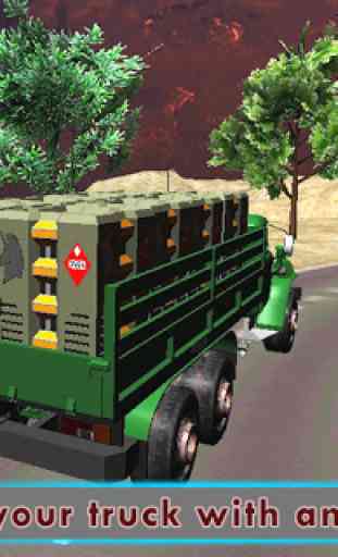 Army Truck Pilote Simulator 3D 3