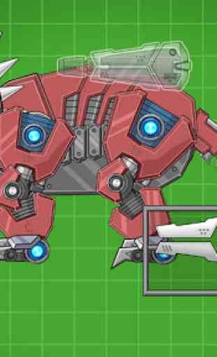 Assemble Robot War Triceratops 2